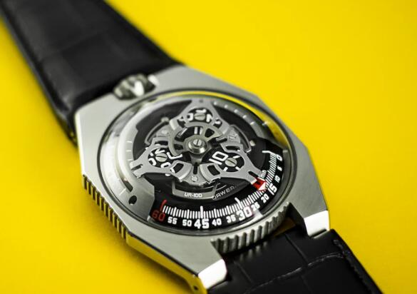 Review Replica Urwerk UR-100 IRON SPACETIME EX-DEMONSTRATION Watch - Click Image to Close